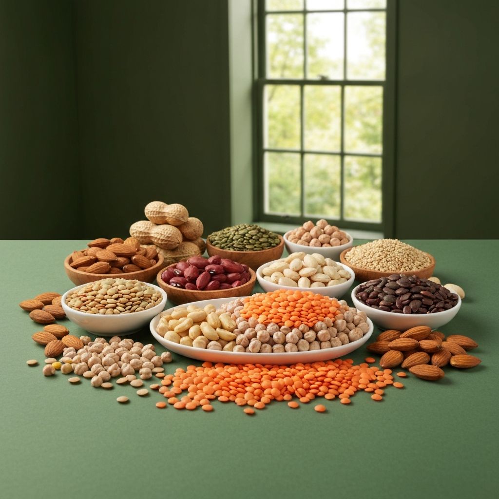 Biljni proteini - leguminoze, orašaste namirnice i semena